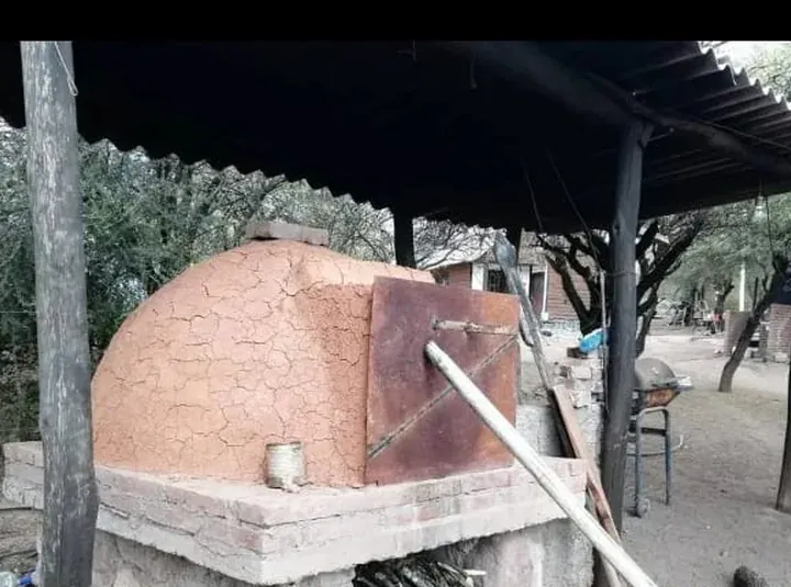 Horno de barro de Rancho Quilla, la casa grande